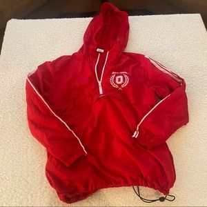 PINK Ohio State University Quarter Zip Sweatshirt!